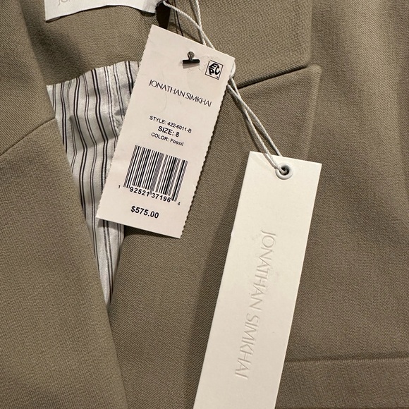 JONATHAN SIMKHAI | Beige Women's Blazer - Picture 5 of 7